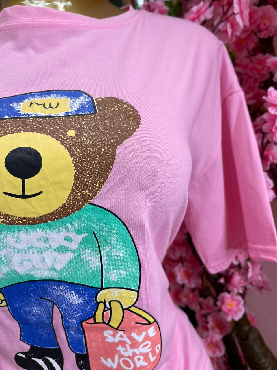 PLAYERA TEE BASIC MC OSO