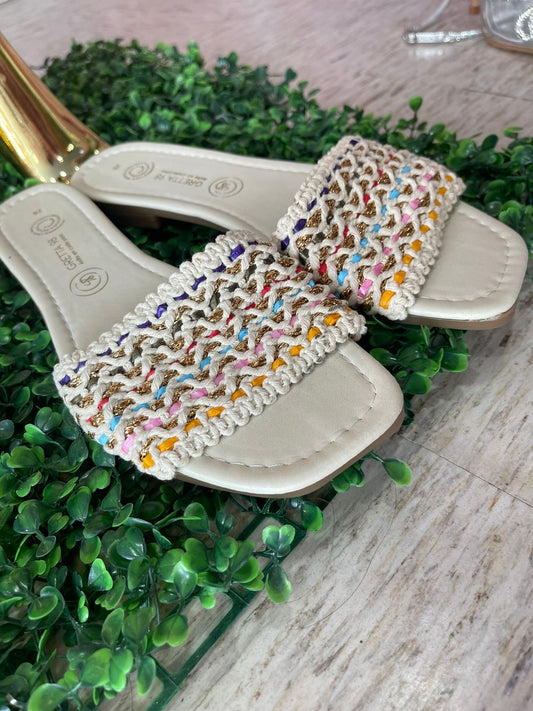 SANDALIAS WHITE COLORS