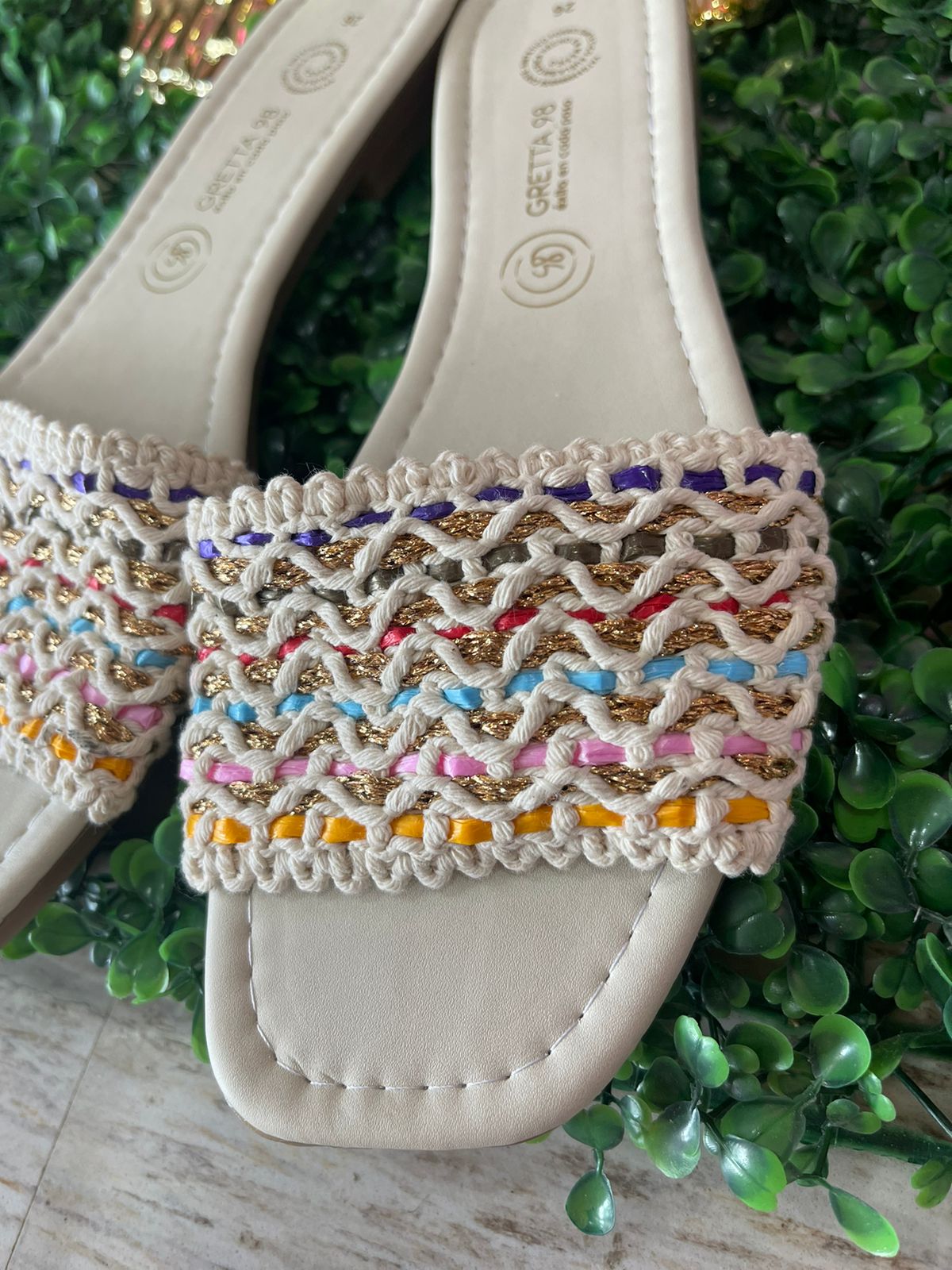 SANDALIAS WHITE COLORS