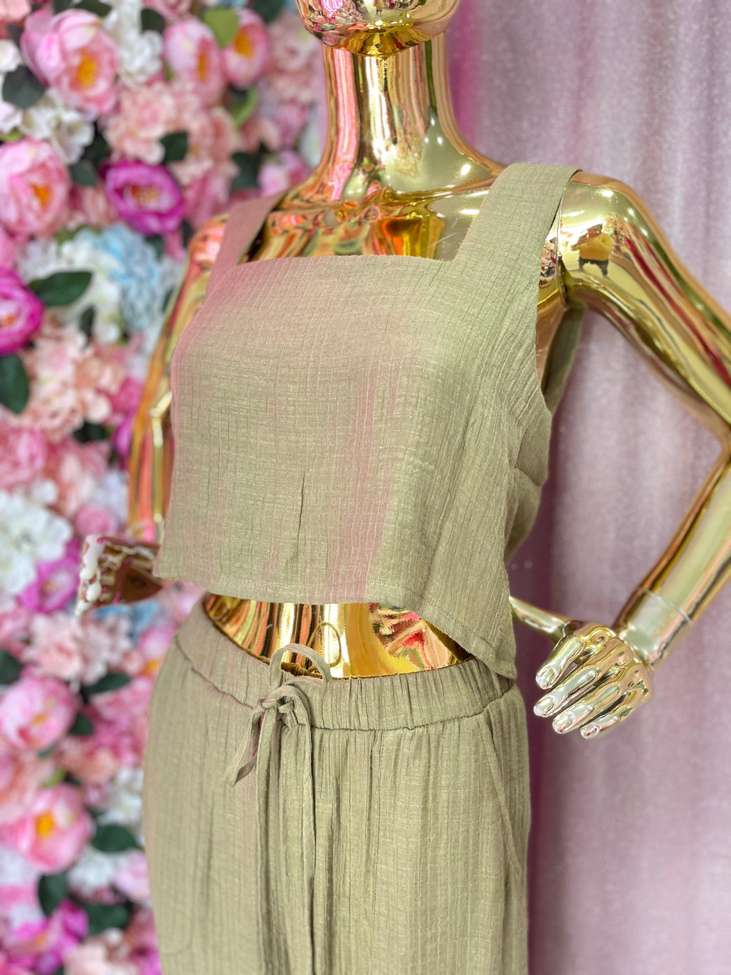 CONJUNTO VERDE MILITAR