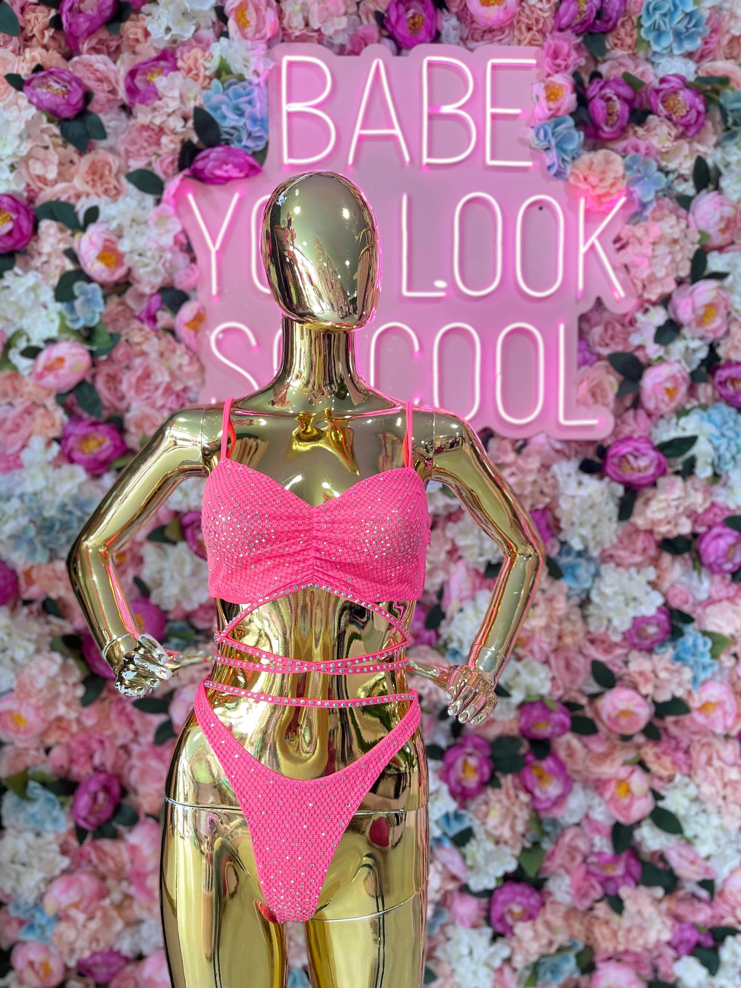 TRAJE DE BAÑO FUCSIA