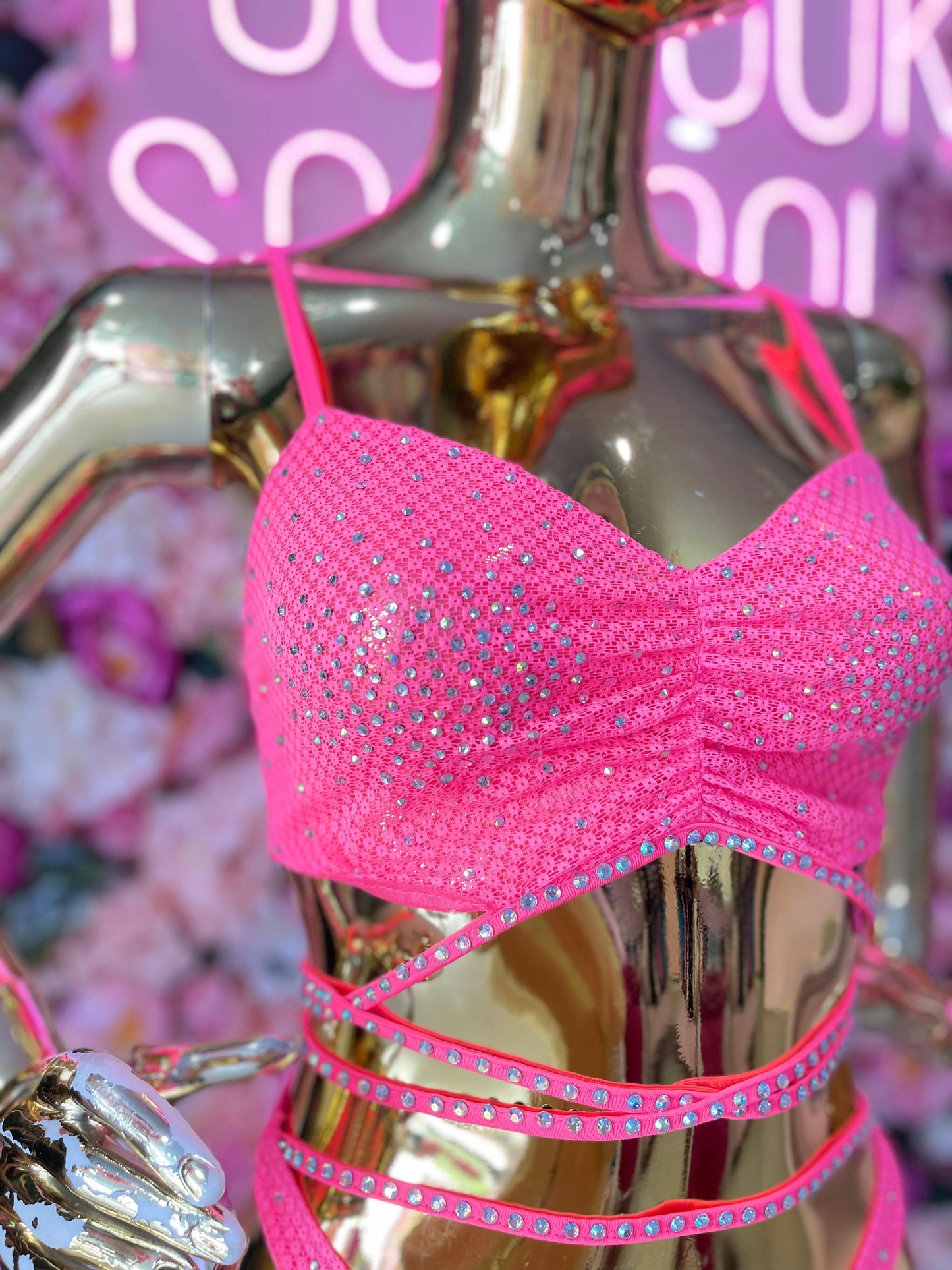 TRAJE DE BAÑO FUCSIA