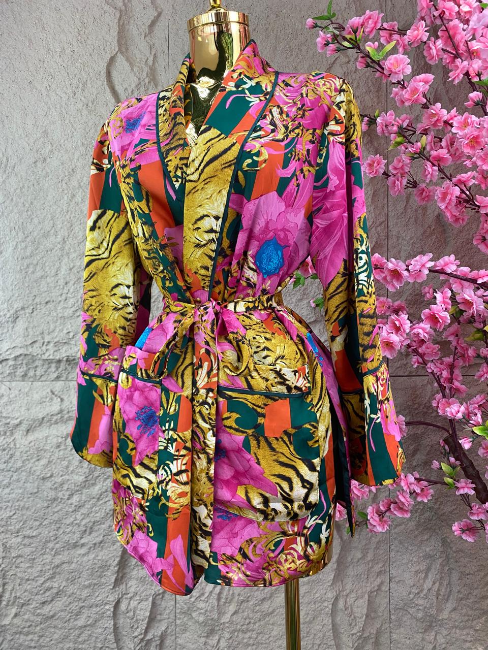 KAFTAN HAORI CORTO MULTICOLOR