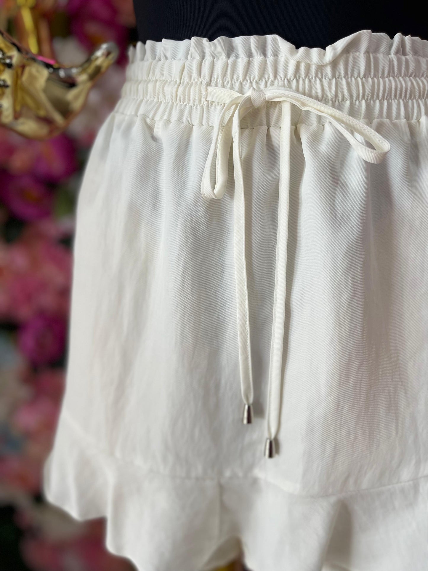 FALDA SHORT BLANCO