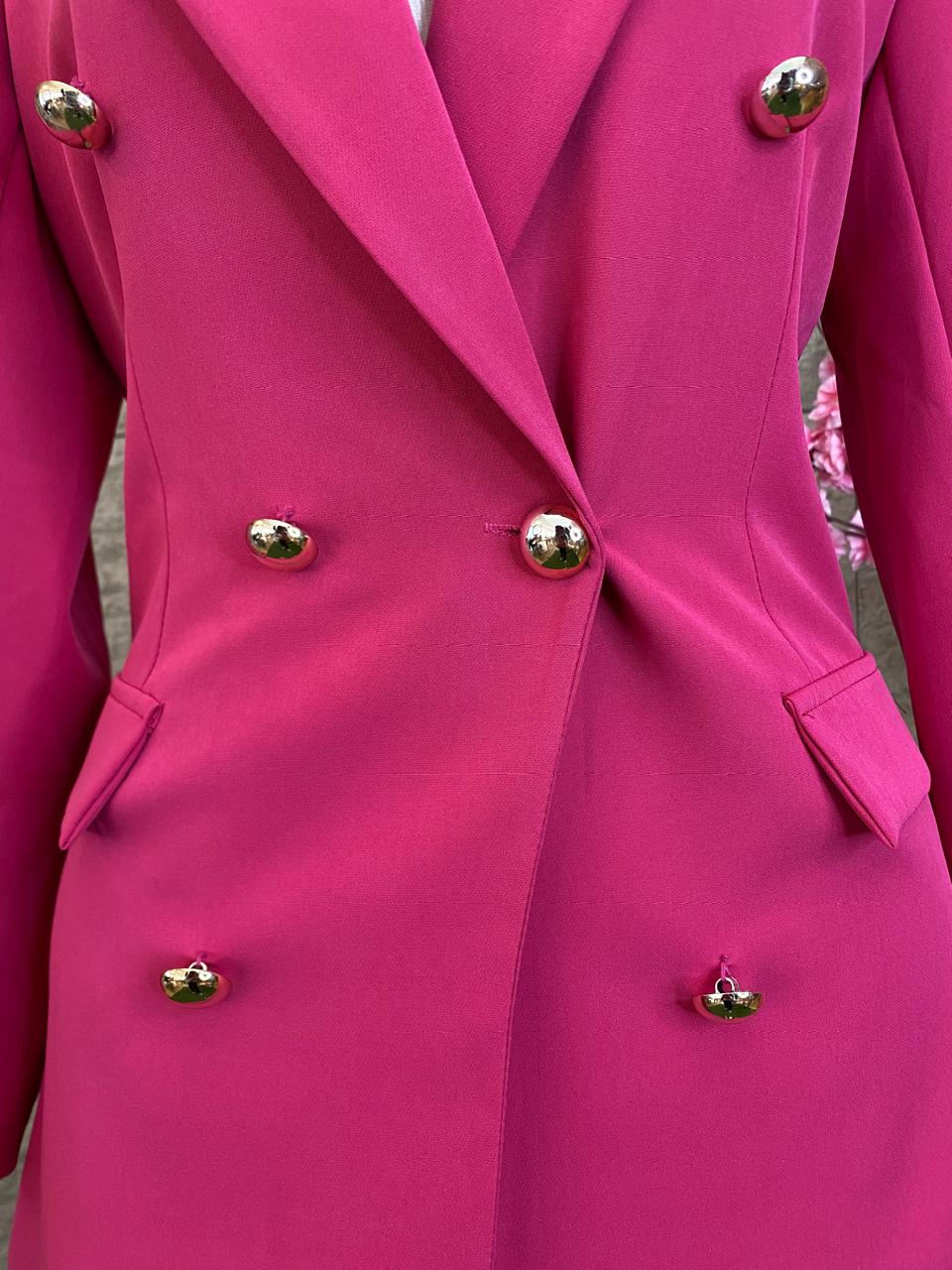BLAZER CON BOTONES MEDIA ESFERA FIUSHA