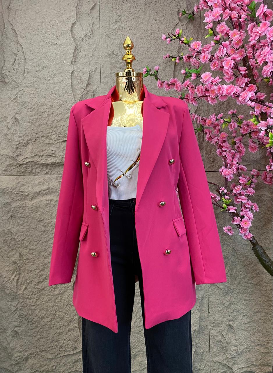 BLAZER CON BOTONES MEDIA ESFERA FIUSHA