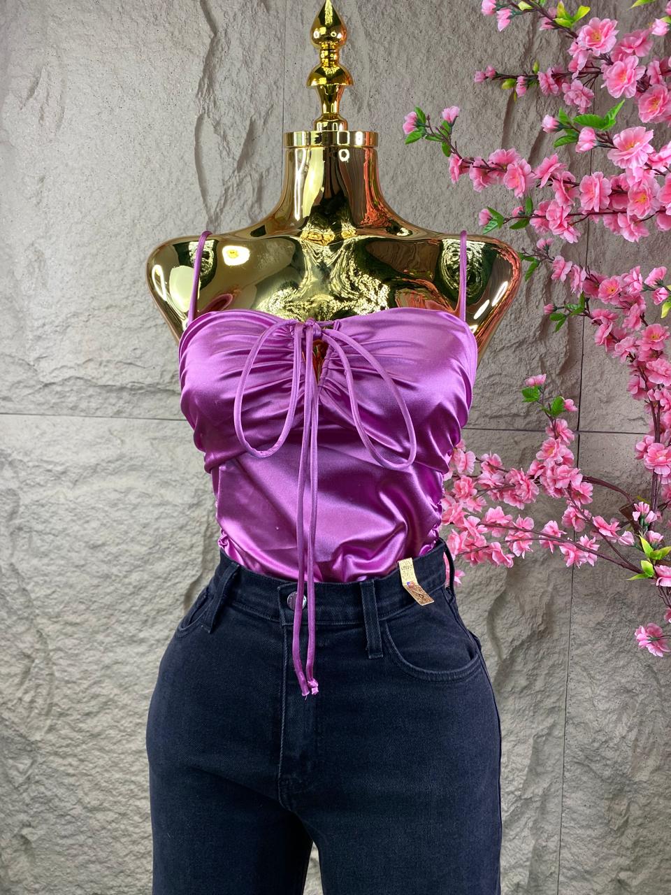 BLUSA BODY DRAPEADA FIUSHA