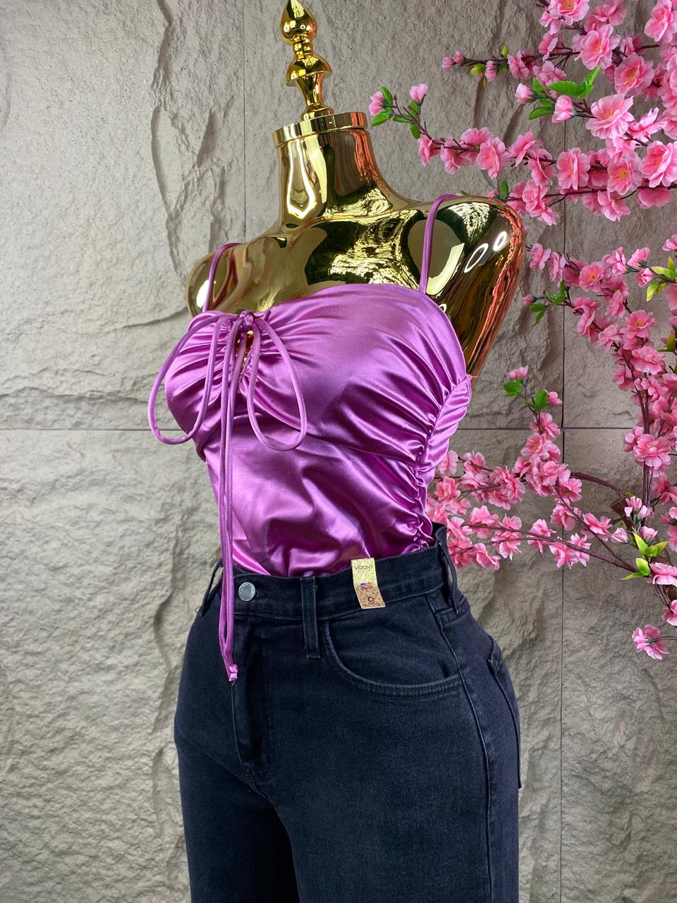 BLUSA BODY DRAPEADA FIUSHA