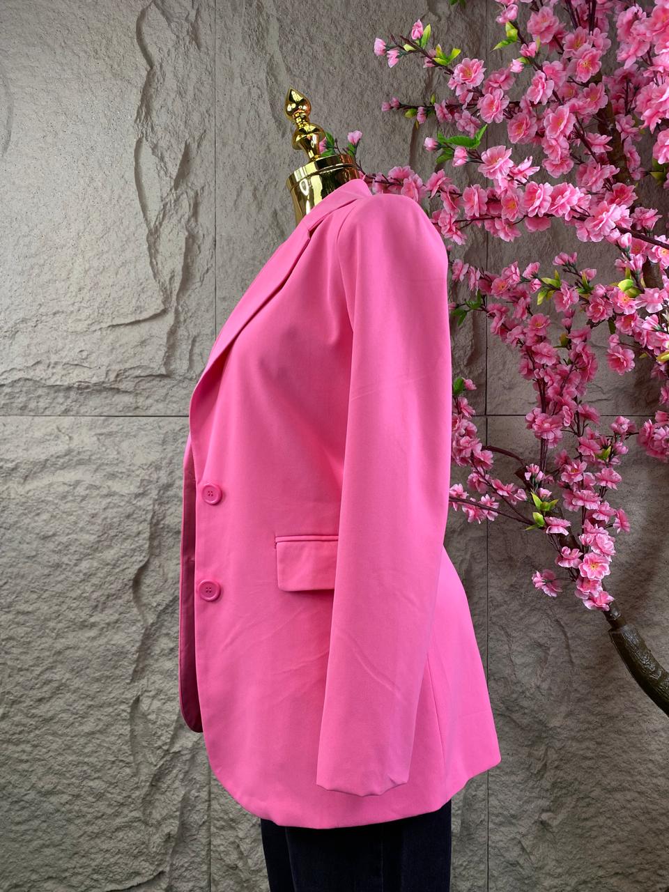 BLAZER LISO ROSA
