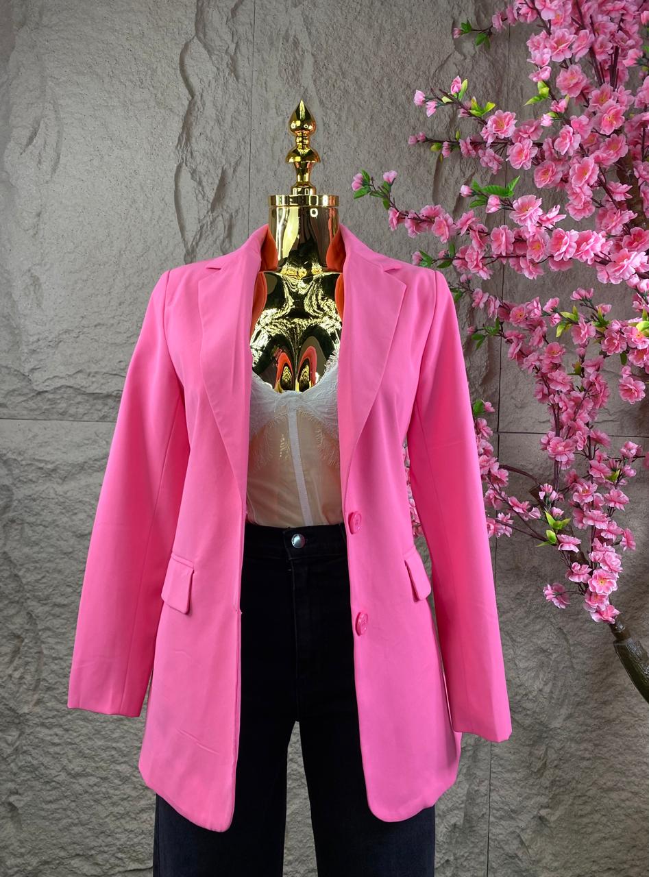 BLAZER LISO ROSA