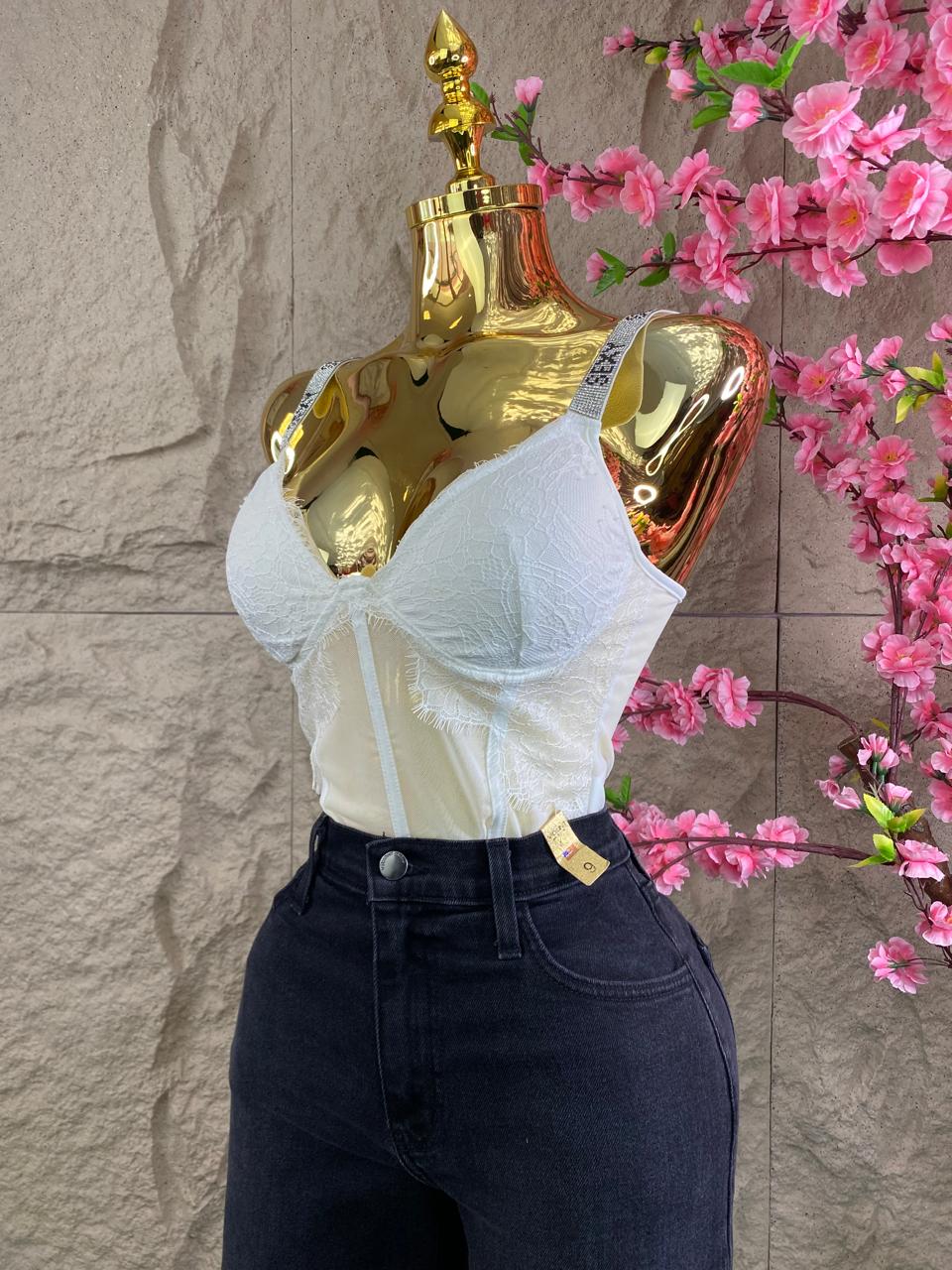 BODY TIRANTES BRILLOS SEXY