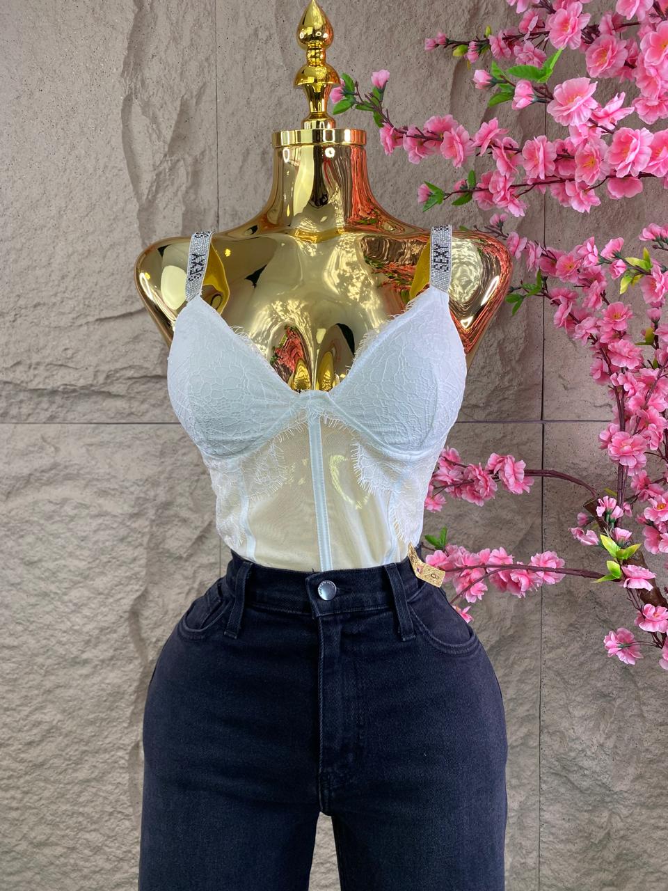 BODY TIRANTES BRILLOS SEXY