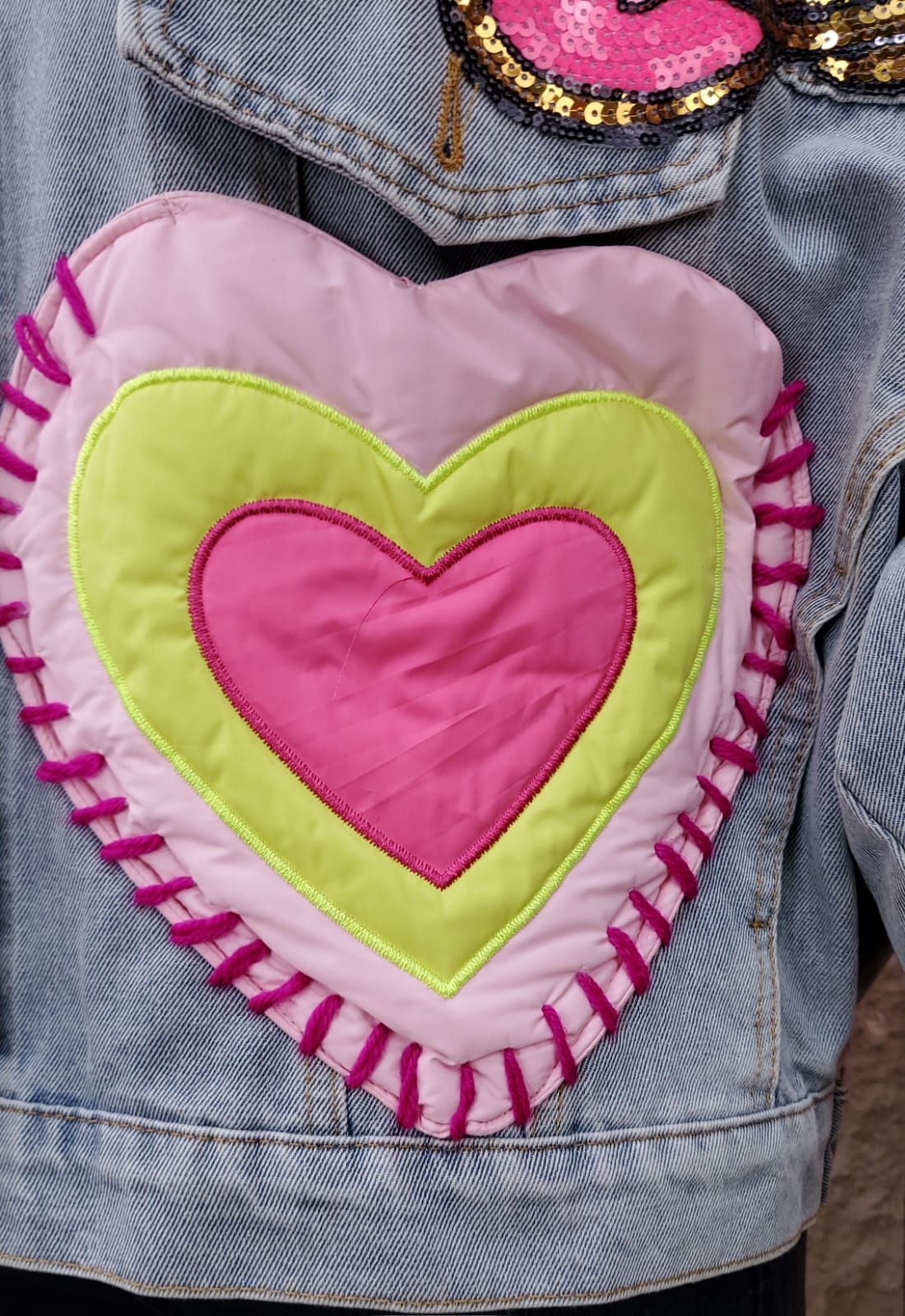 CHAMARRA MEZCLILLA DEYSI CORAZON