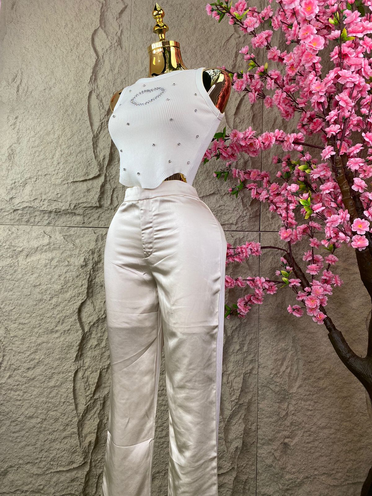 CONJUNTO PANTALON/SACO RAZO