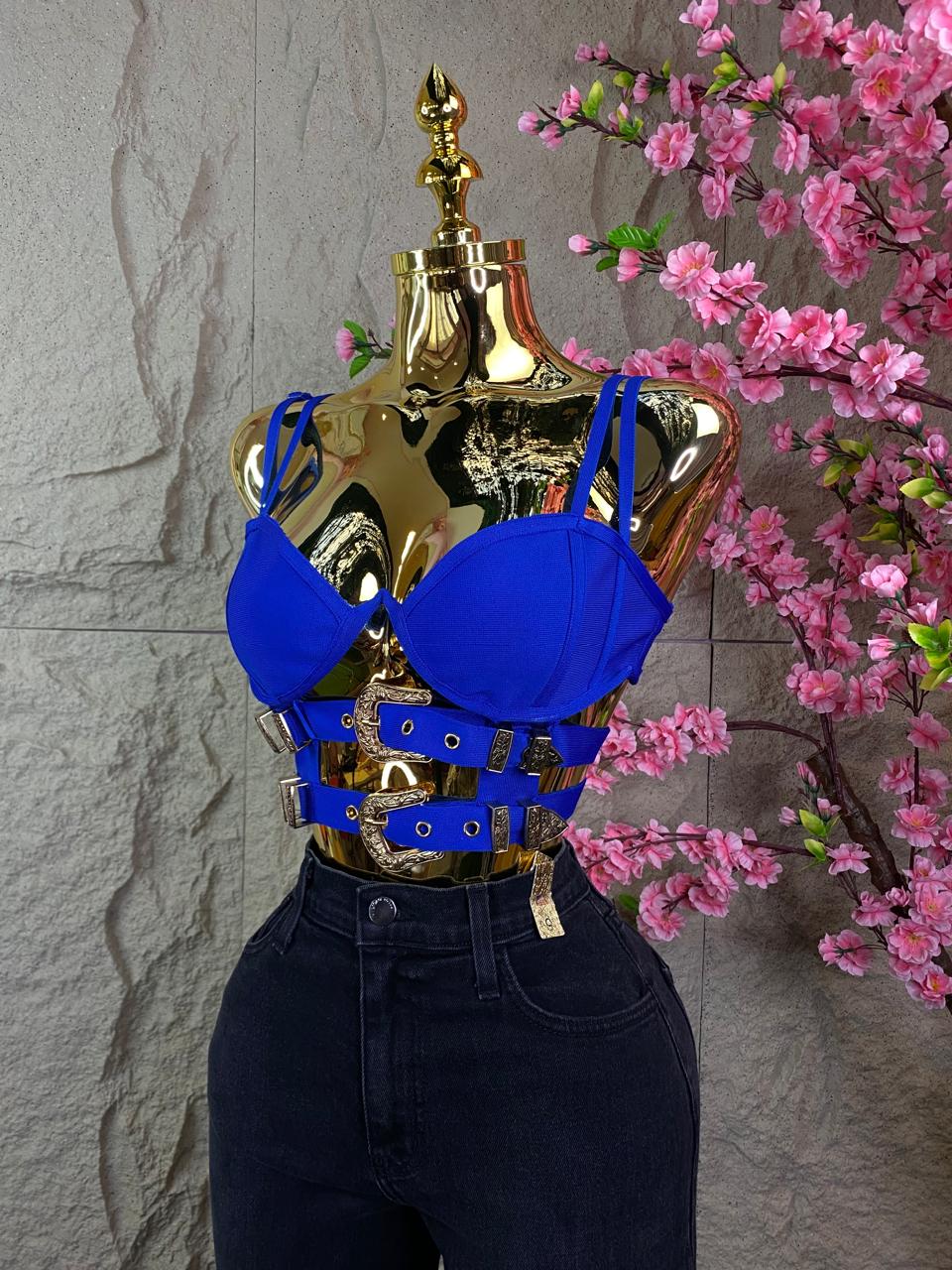 CROP TOP CINTURON