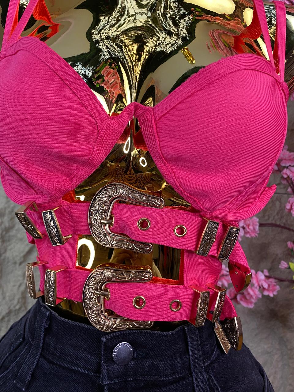 CROP TOP CINTURON
