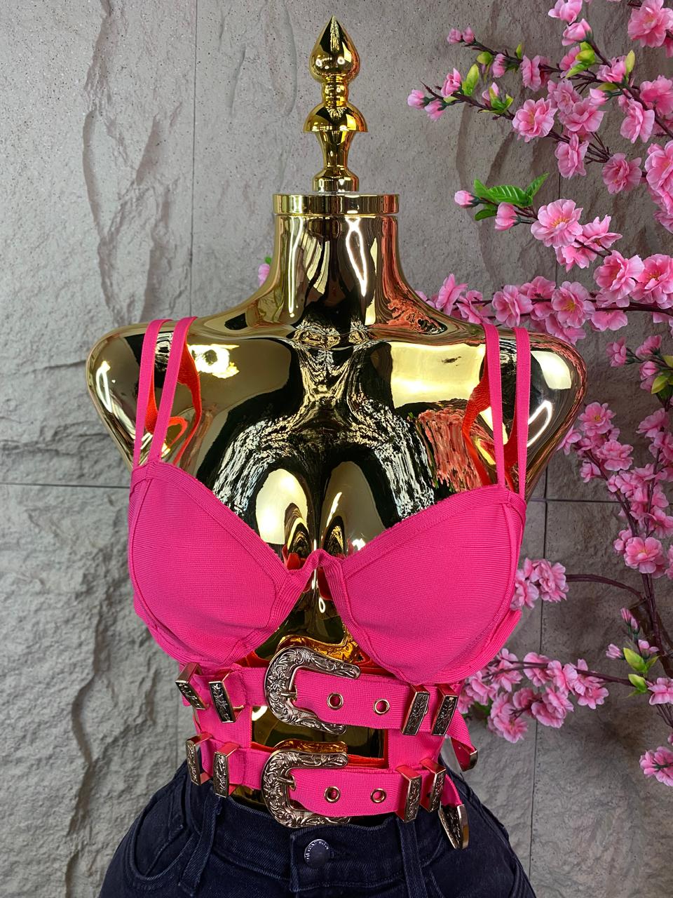 CROP TOP CINTURON