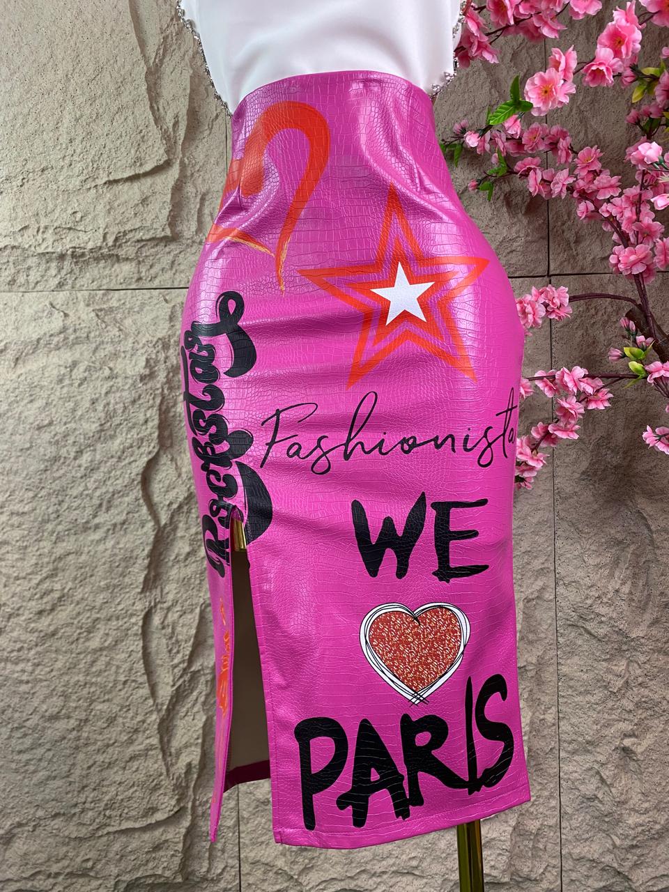 FALDA VINIPIEL PARIS FIUSHA