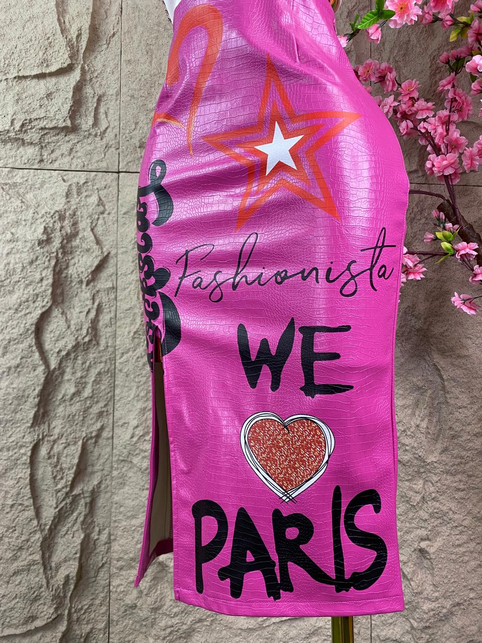 FALDA VINIPIEL PARIS FIUSHA