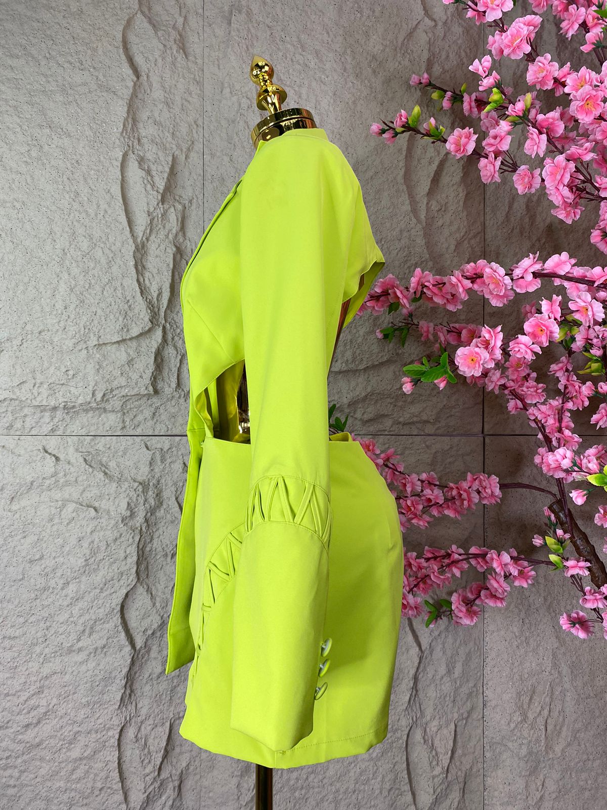 JUMPSUIT ESPALDA DESCUBIERTA VERDE
