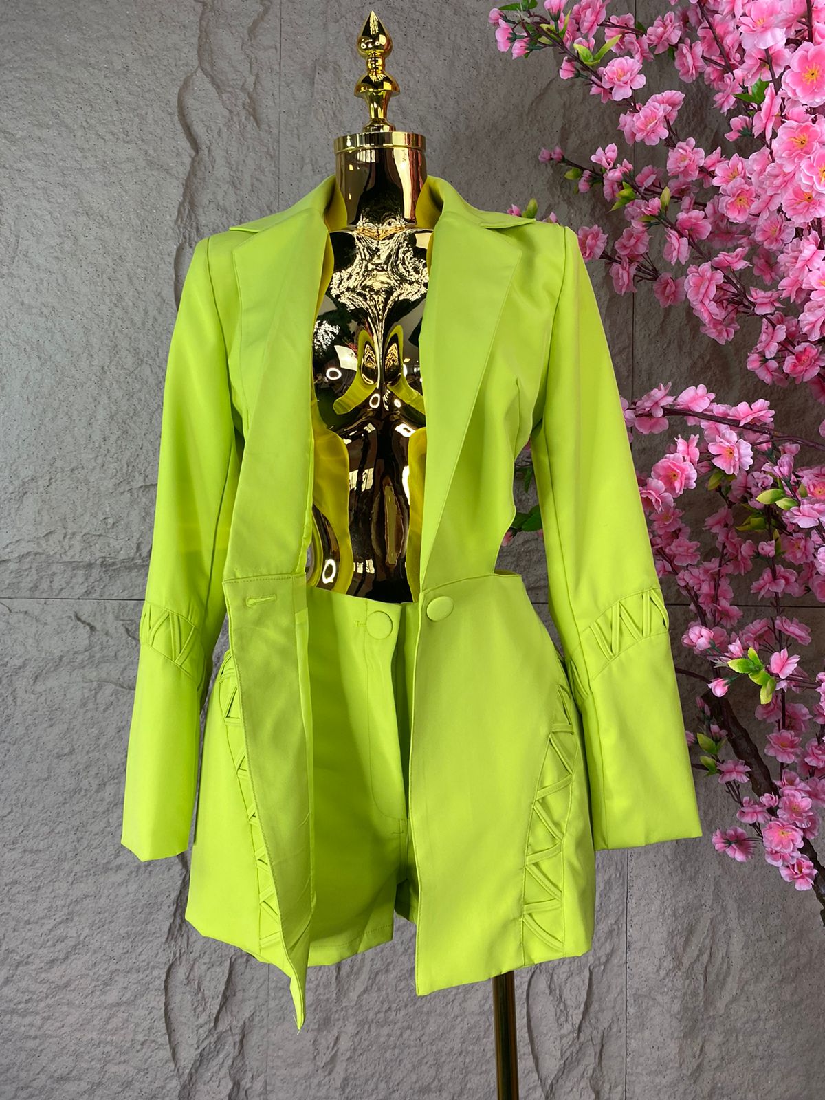 JUMPSUIT ESPALDA DESCUBIERTA VERDE