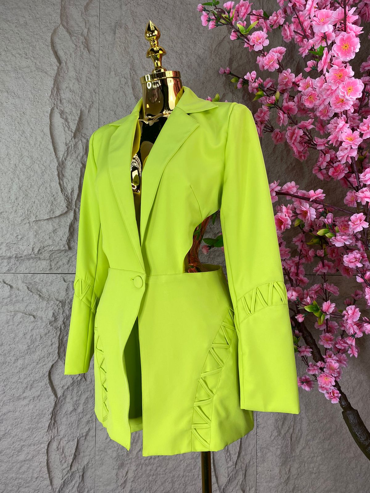 JUMPSUIT ESPALDA DESCUBIERTA VERDE