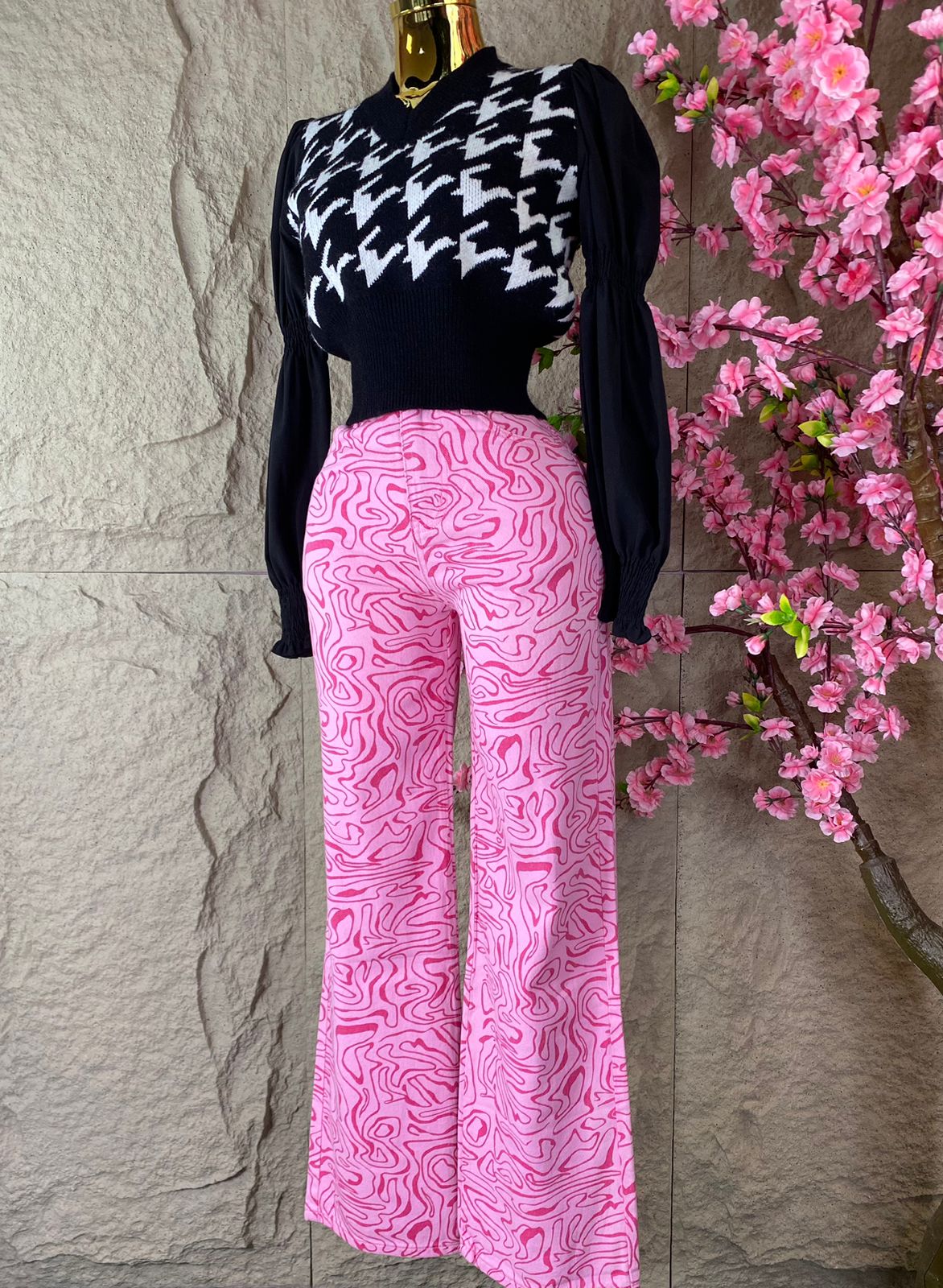 PANTALON RECTO MEZCLILLA GRECAS