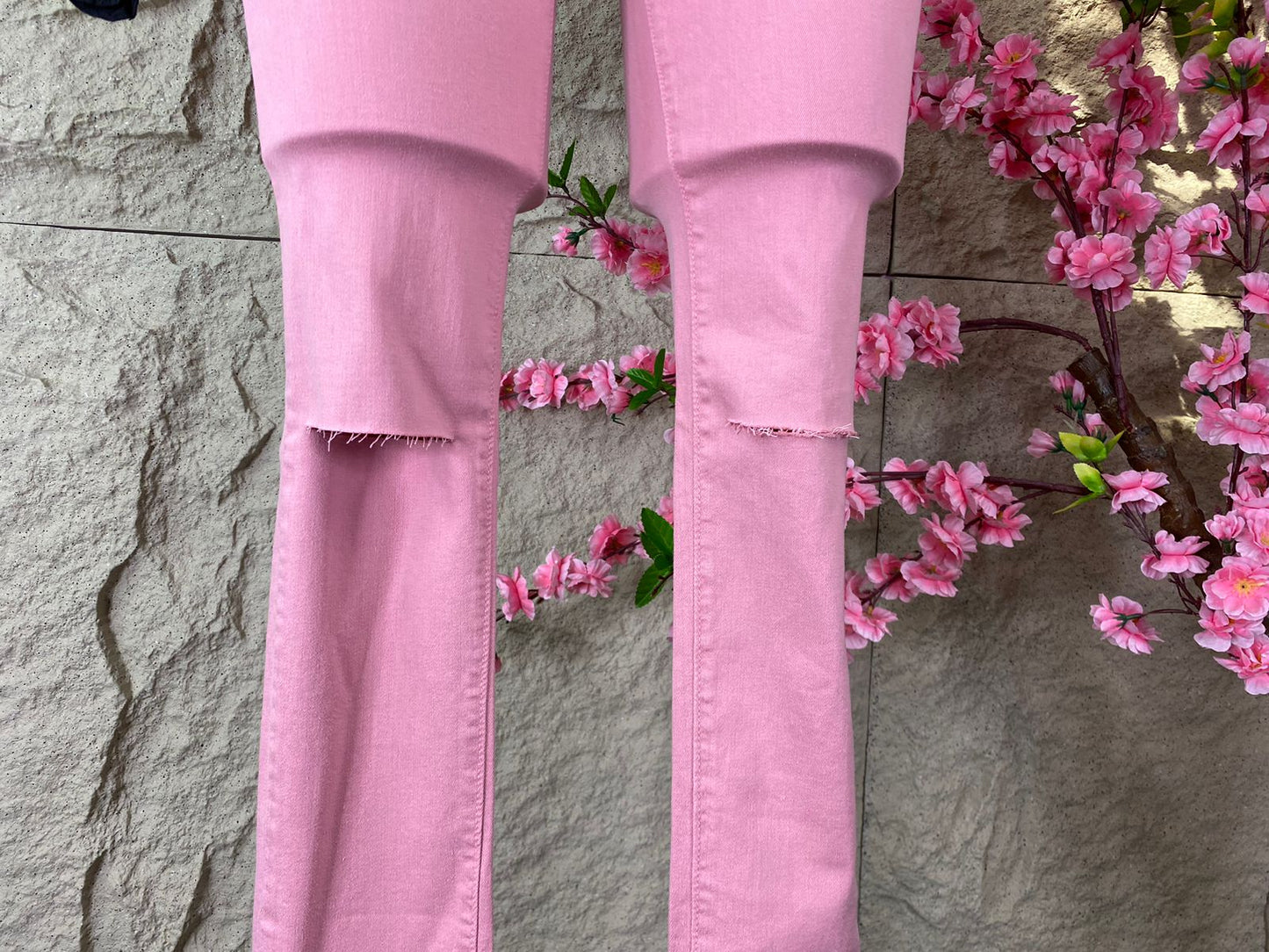 PANTALON SKINY MEZCLILLA ROSA