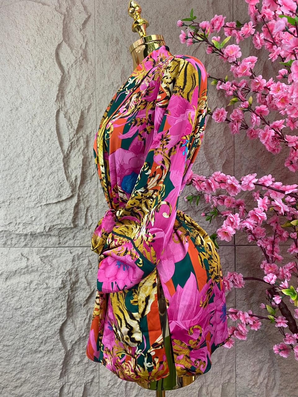 KAFTAN HAORI CORTO MULTICOLOR