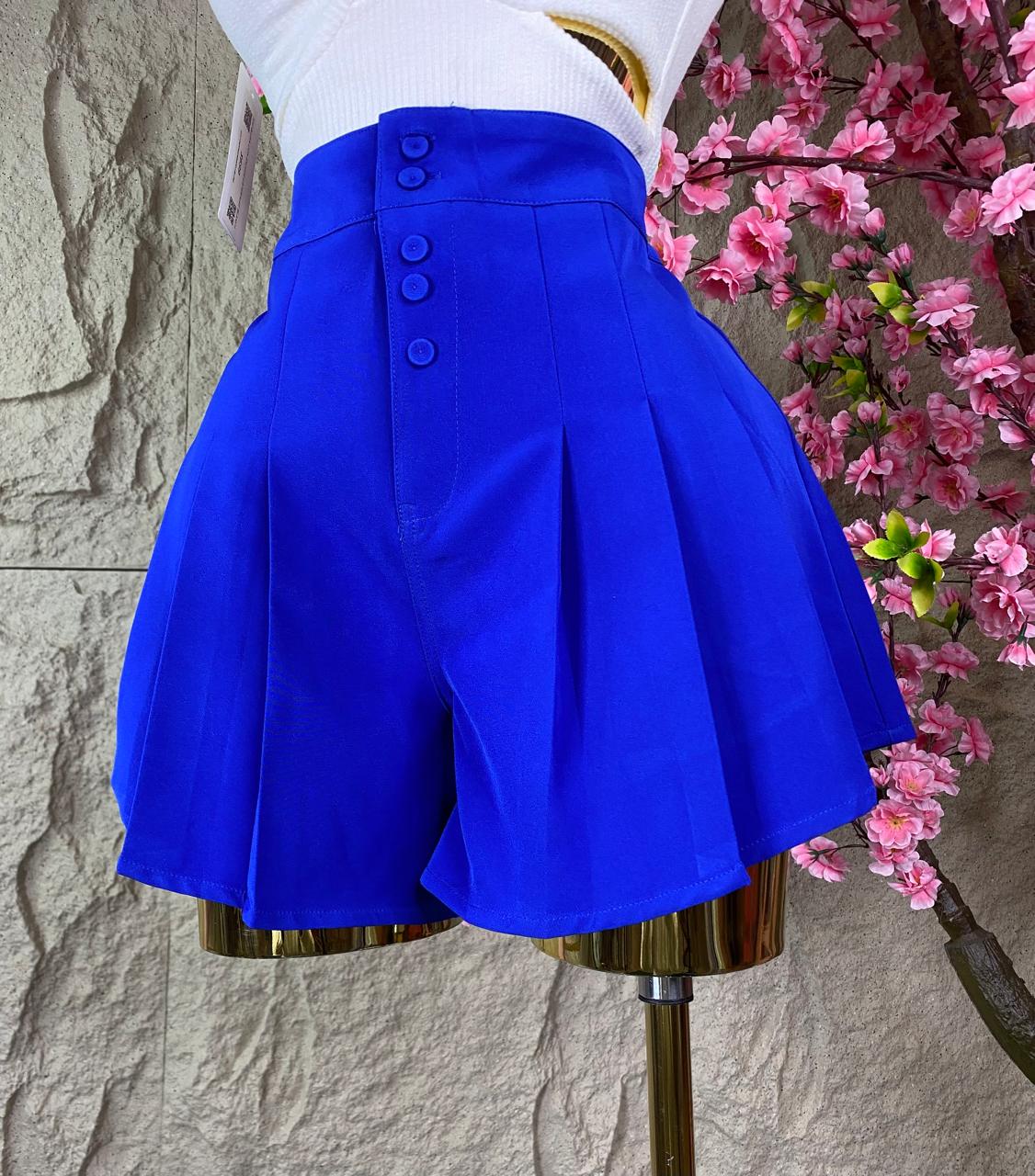 SHORT PLIZADO COLORES