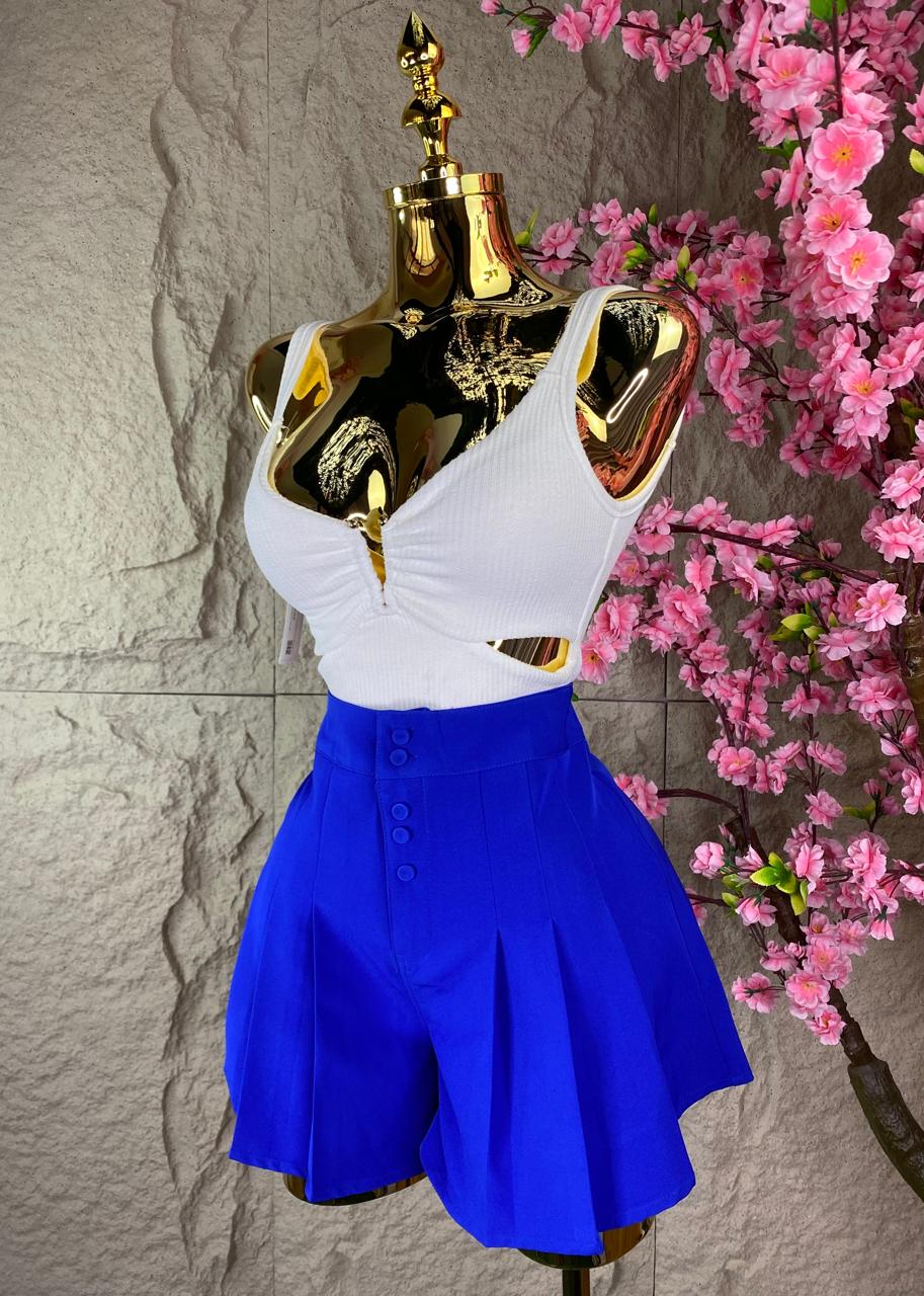 SHORT PLIZADO COLORES
