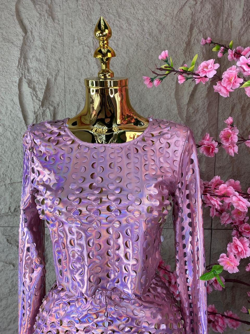SET GOLD ROSE FUTURISTA