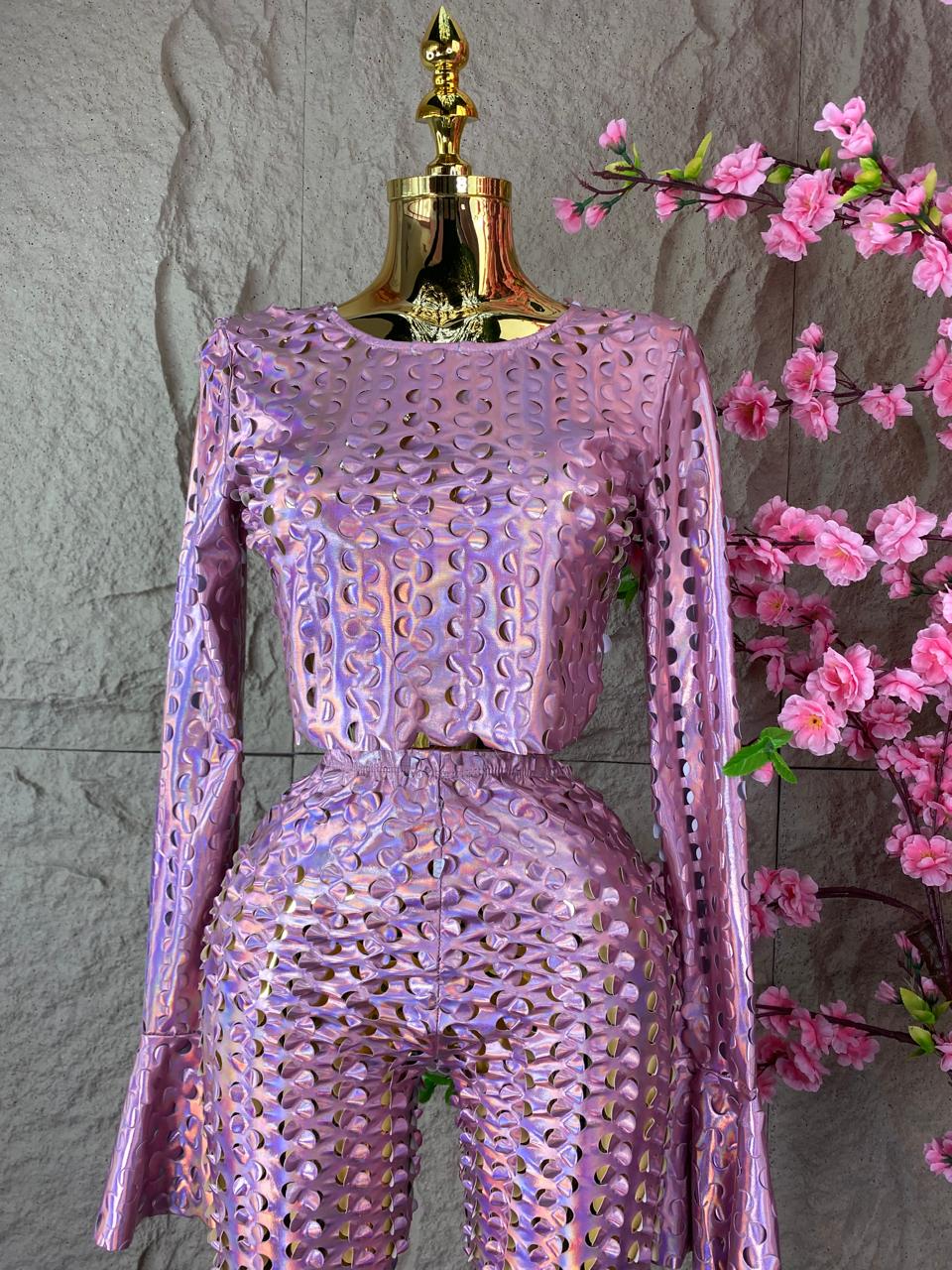 SET GOLD ROSE FUTURISTA