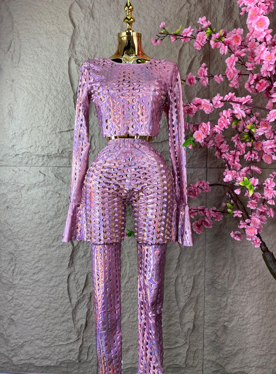 SET GOLD ROSE FUTURISTA