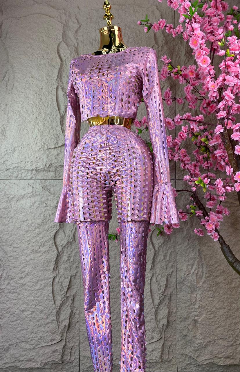 SET GOLD ROSE FUTURISTA