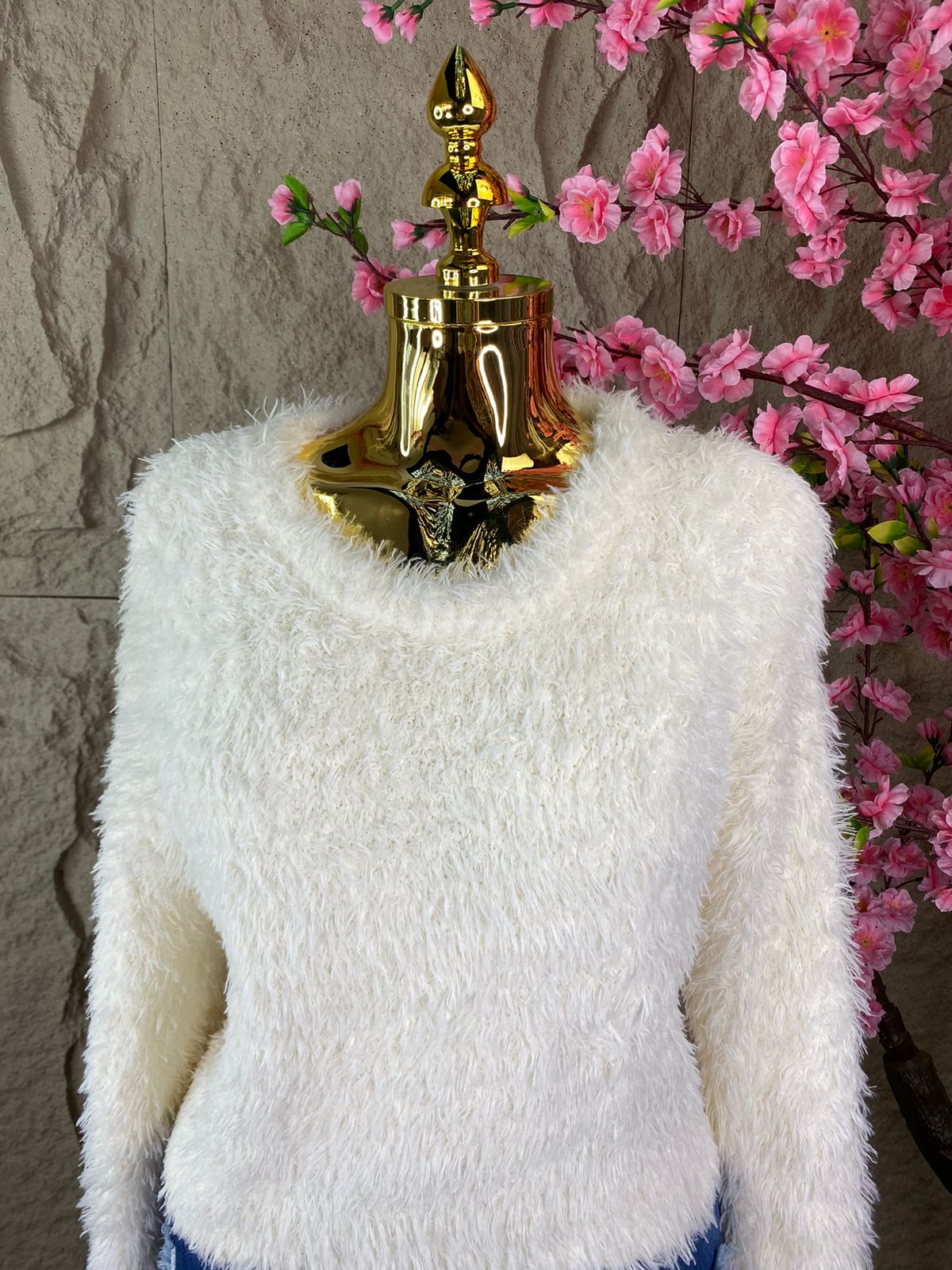 SWEATER PELINOS MARFIL