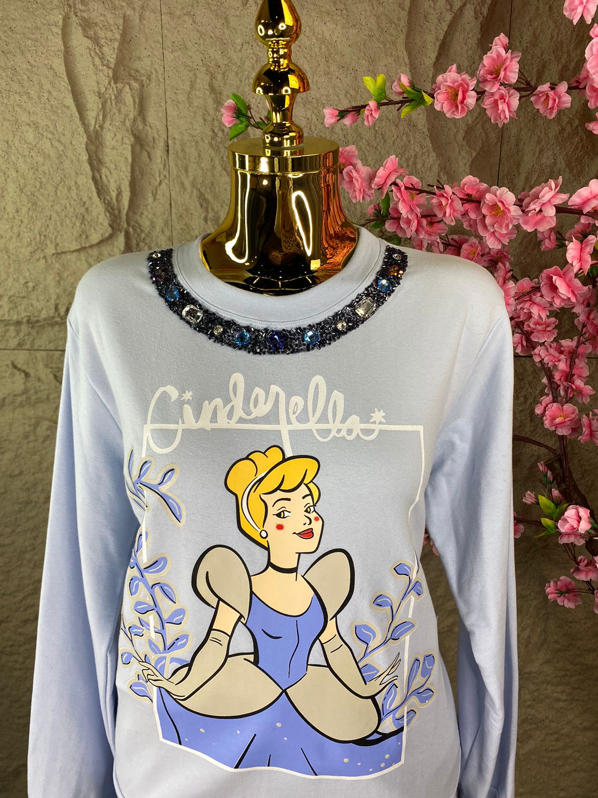 SUDADERA PRINCESS CON APPS
