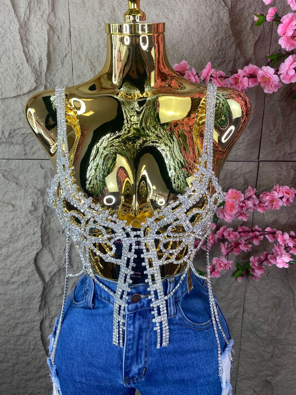 TOP DE FLORES CON CRISTALES