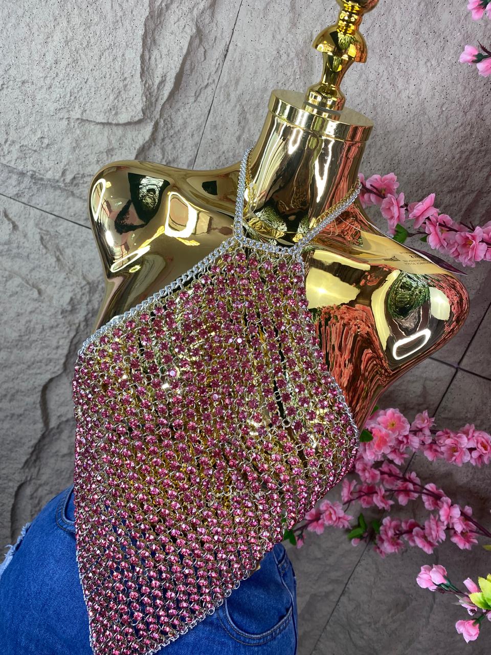 TOP DE SOBREPONER CON BROQUELES COLORES