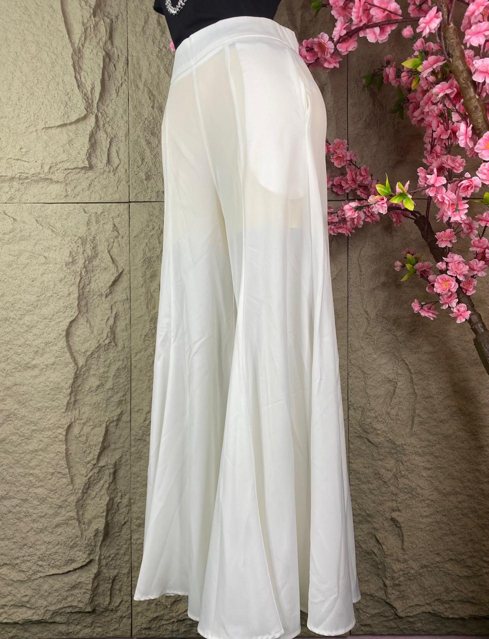 PANTALON PALAZZO BLANCO