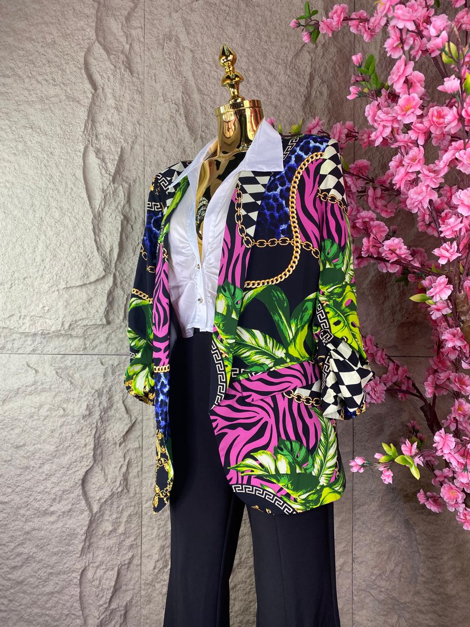 BLAZER VINTAGE MULTICOLOR