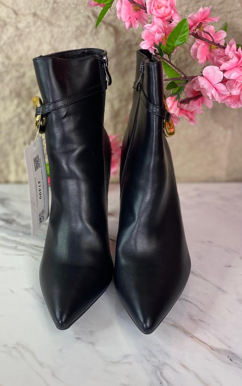 BOTIN TACON DAMA FASHION NEGRO