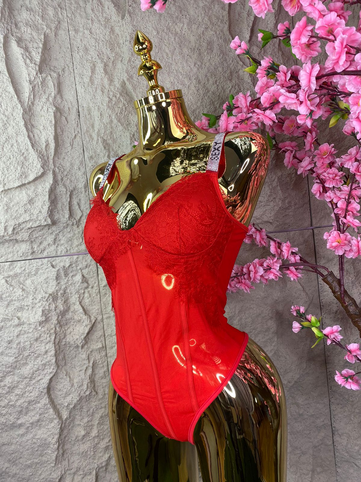 BODY TIRANTES BRILLOS SEXY