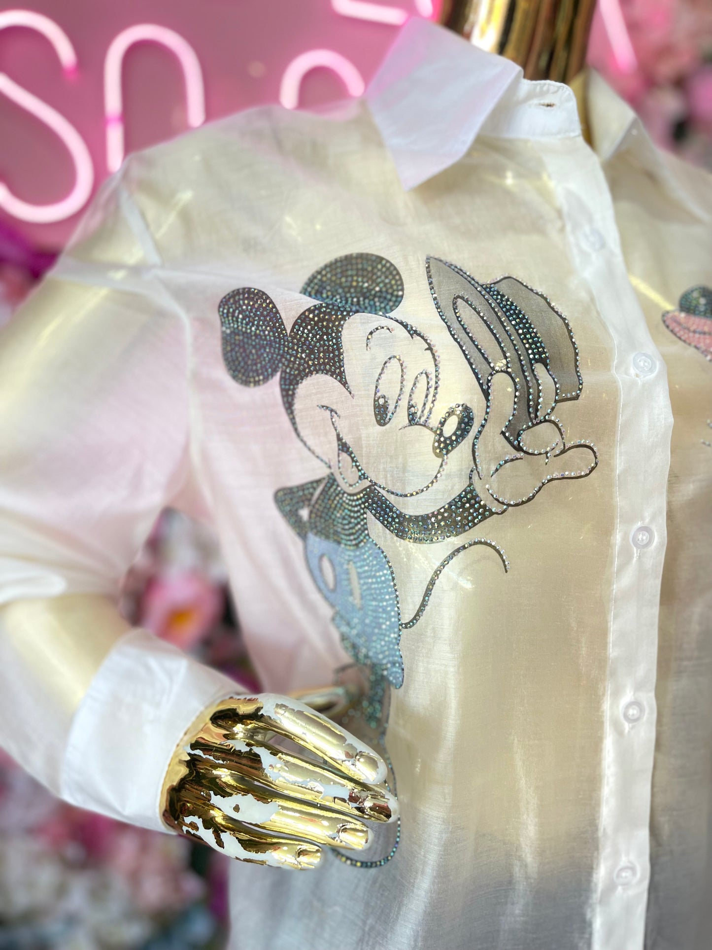 CAMISA M&M BLANCA