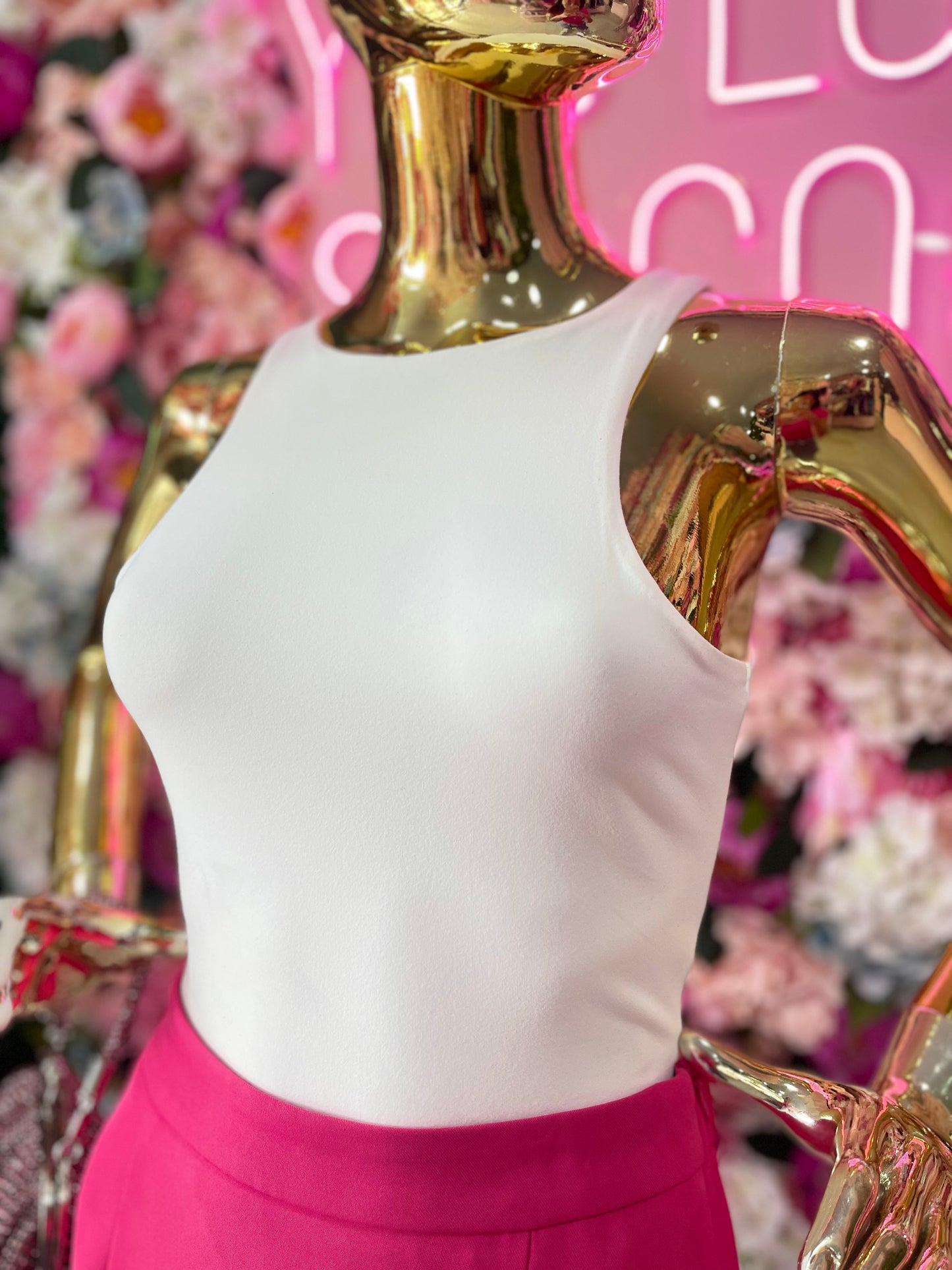 BODY BLANCO HALTER