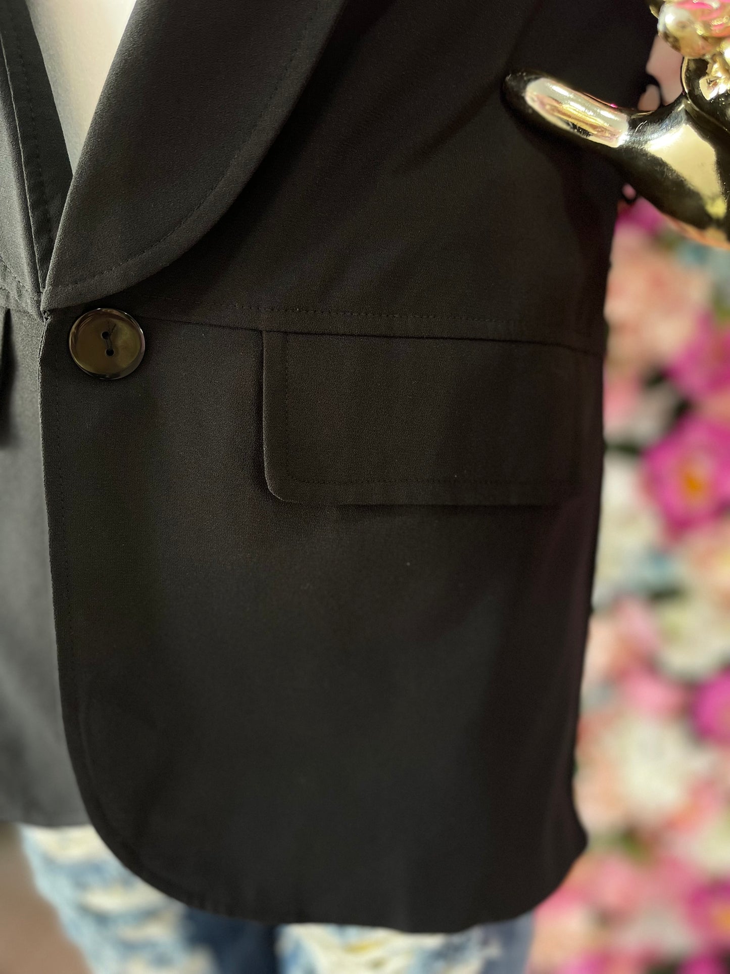BLAZER LISO NEGRO
