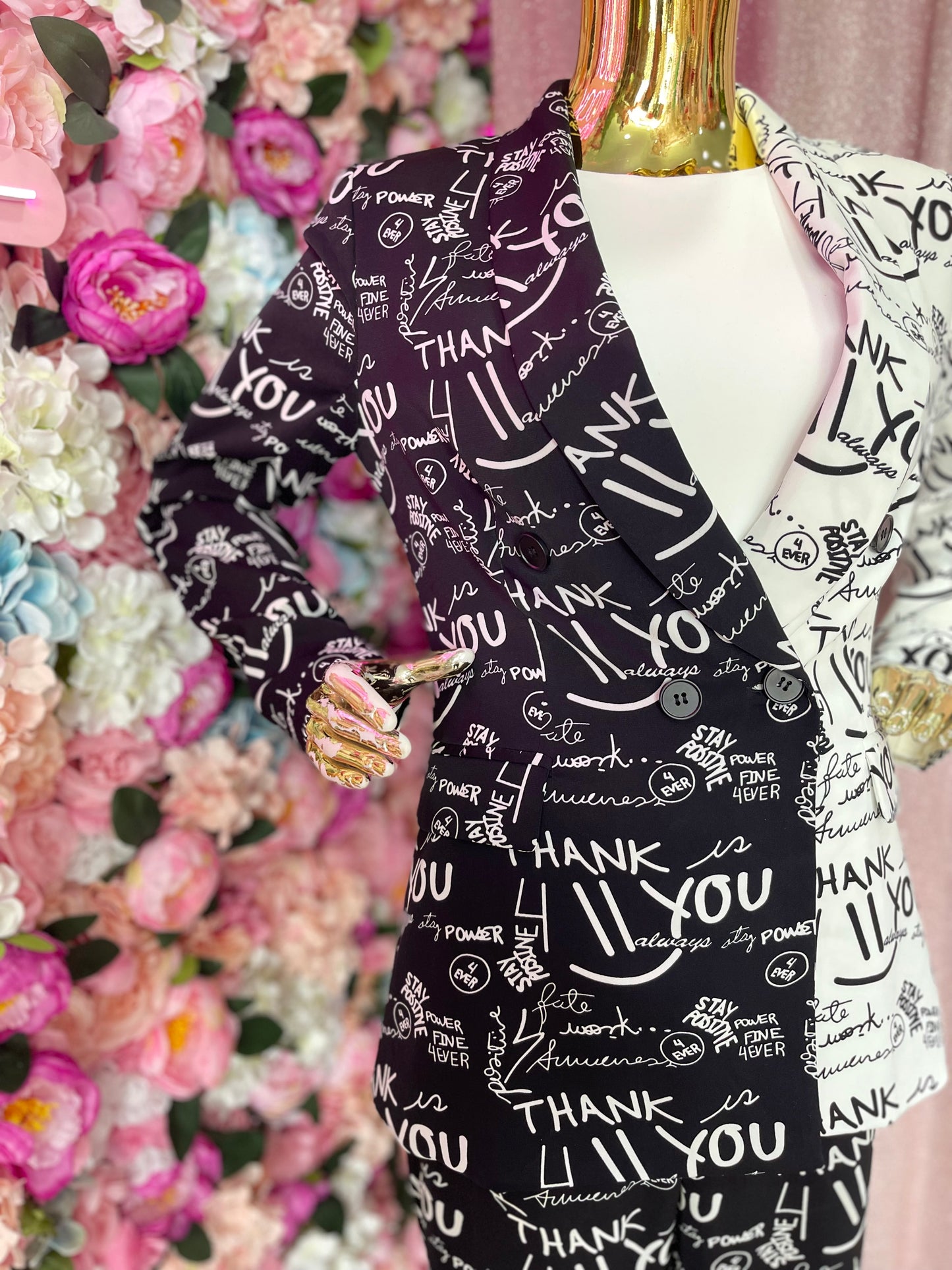 CONJUNTO SACO/PANTALON FASHION