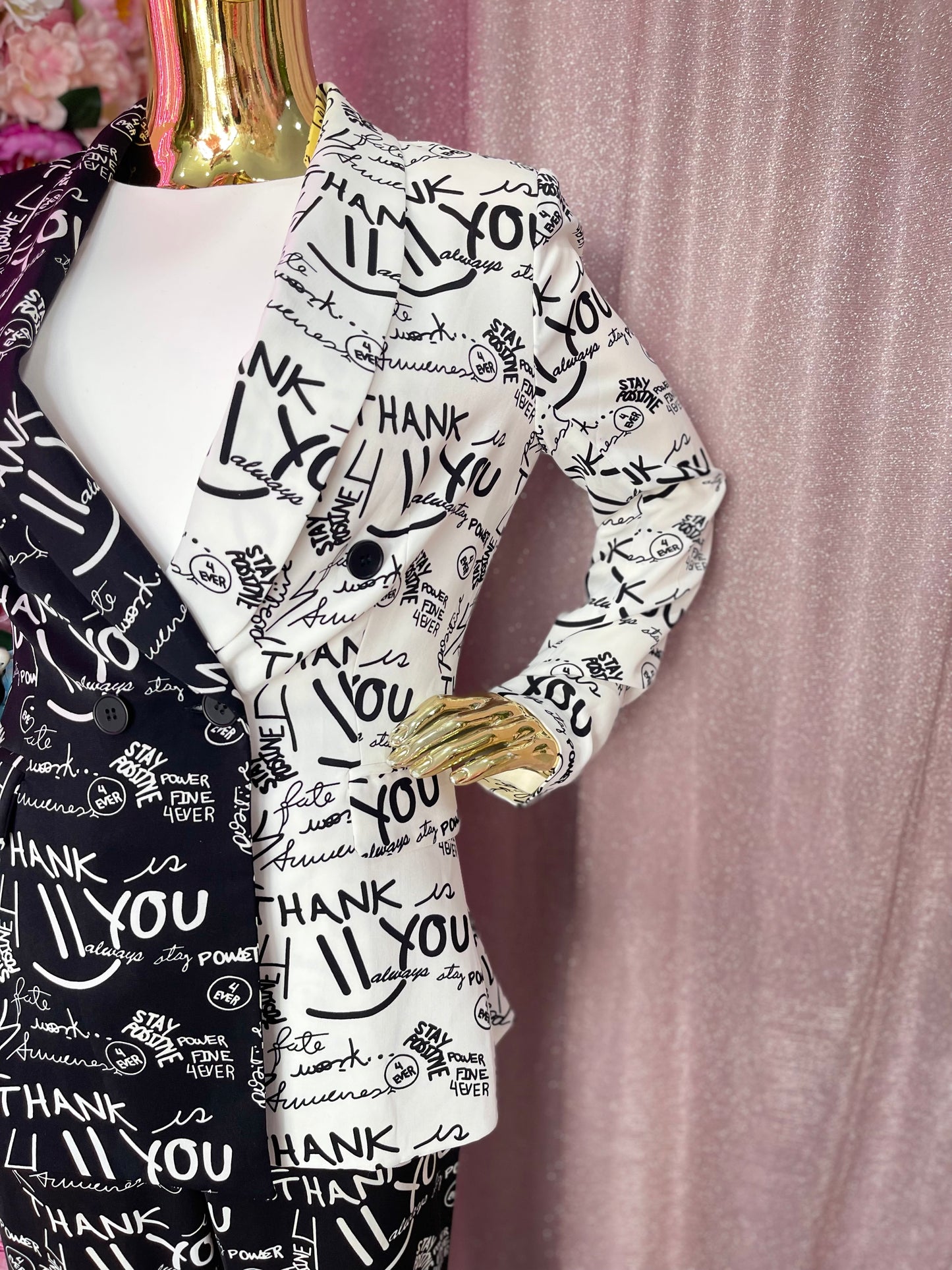 CONJUNTO SACO/PANTALON FASHION