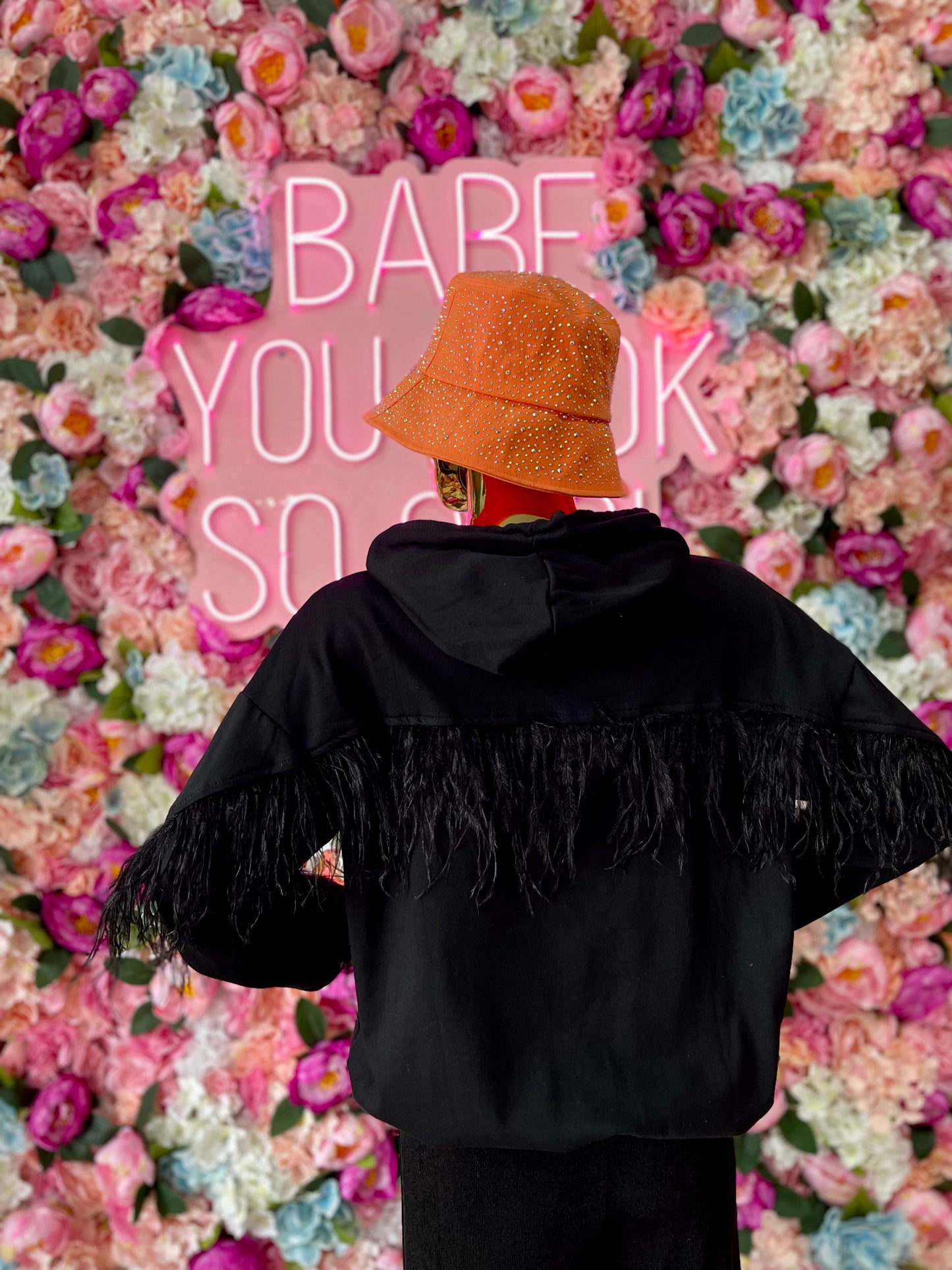 SUDADERA COUNTRY NEGRA