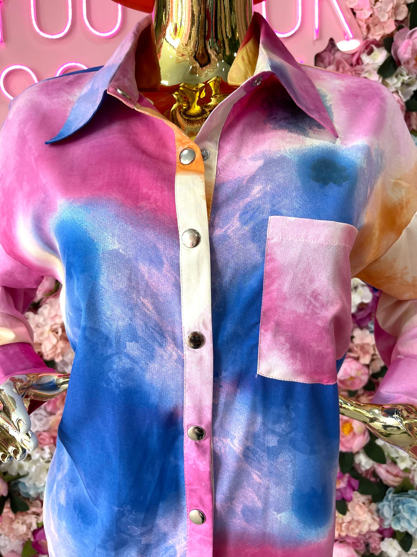 SET CAMISA/TOP MULTICOLOR